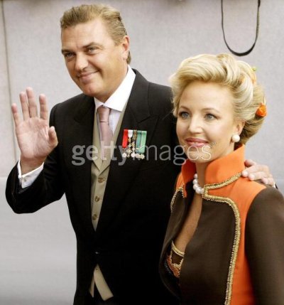 Prince Carlo Borbone and wife.jpg