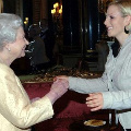 The Queen and Zara Phillips