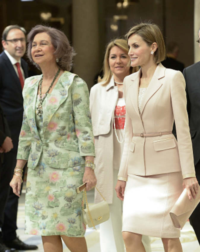 Queen Letizia and Queen Sofia Attend Reina Sofia 2014 Awards Ceremony ...