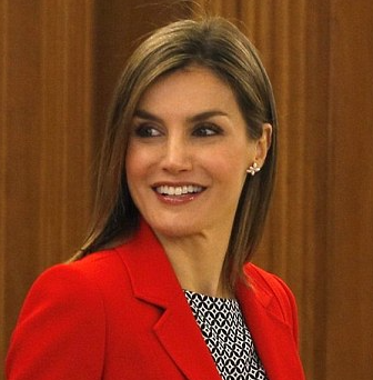 Queen Letizia Dons Leather Culottes For Audience with National Fashion ...