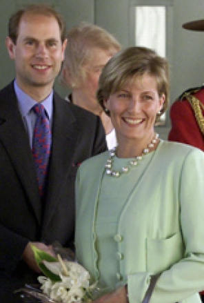 The Earl and Countess of Wessex during a visit to Canada in 2001 - View the full image at CBC News