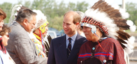 Prince Edward during a visit to Canada in 2013 - View the full image at The Vancouver News