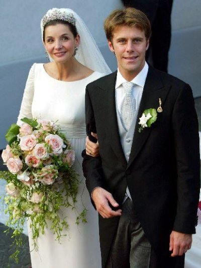 Prince Emanuele Filiberto of Savoy & Clotilde Courau 2003 - The Royal ...